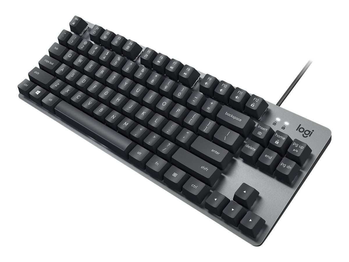 LOGITECH K835 TKL Tastatur, TTC-Blue - graphit/grau