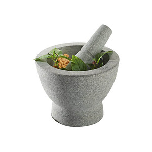 GEFU® Mörser CRUNCHY grau 17,3 cm 2-tlg.
