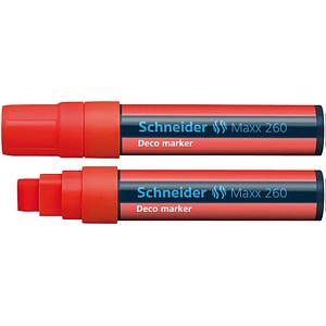 Schneider Maxx 260 Kreidemarker rot 5,0 - 15,0 mm