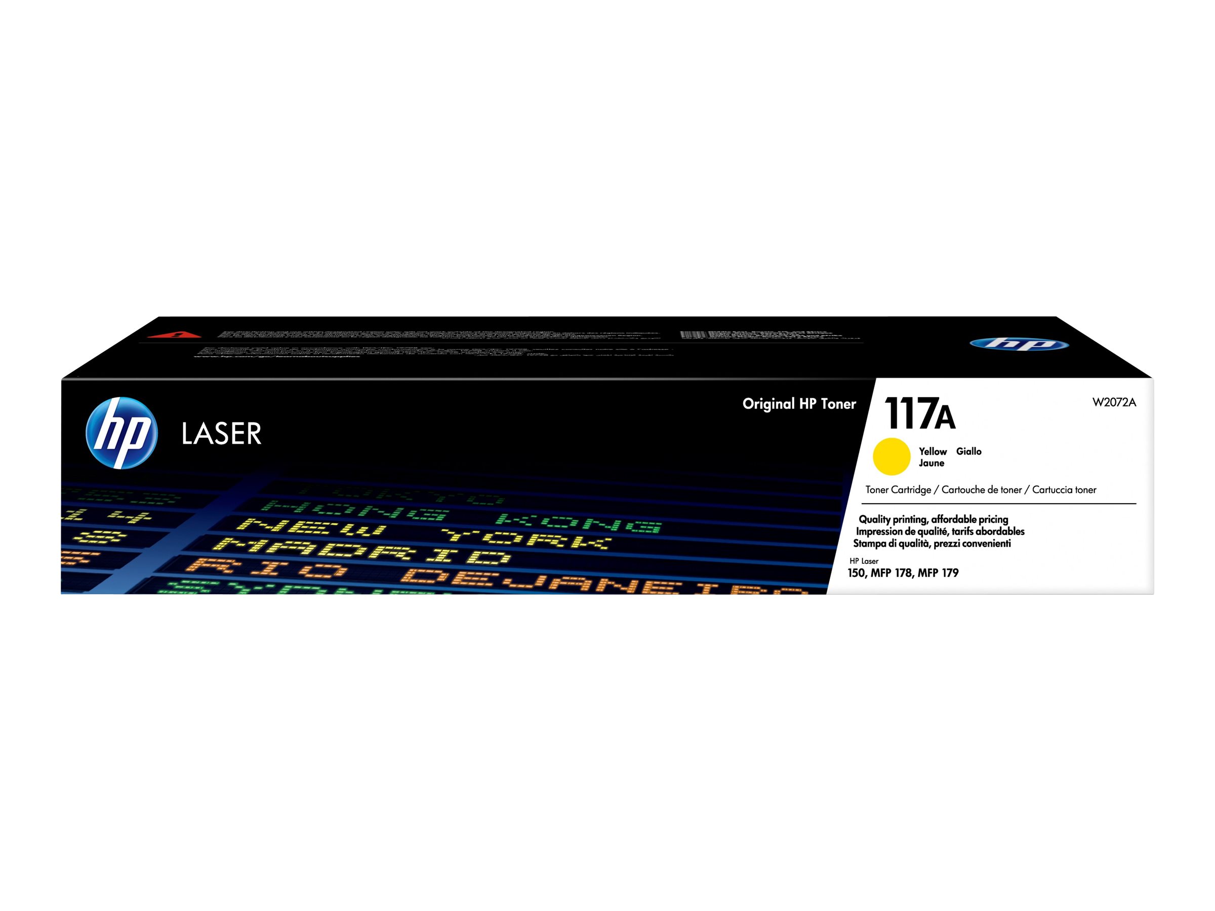 HP 117A Yellow  Laser Toner Cartridge