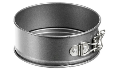 GastroMax Mini-Springform, aus Carbonstahl, 120 mm, grau