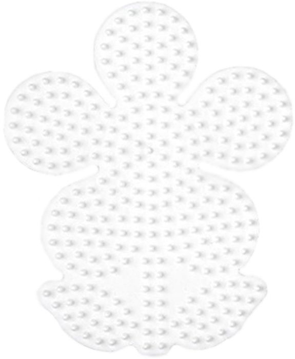 Hama Stiftplatte Blume, weiß (581 40187)