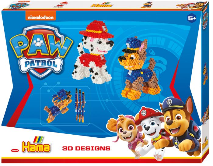 Hama Bügelperlen midi 3D "Paw Patrol", große Geschenkpackung
