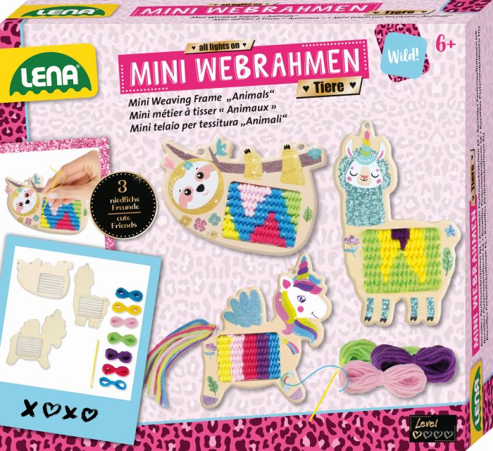 Mini Webrahmen Tiere Mini Webrahmen Tiere