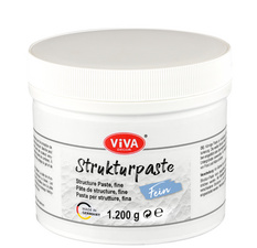 ViVA DECOR Strukturpaste fein, weiß, 1.200 g