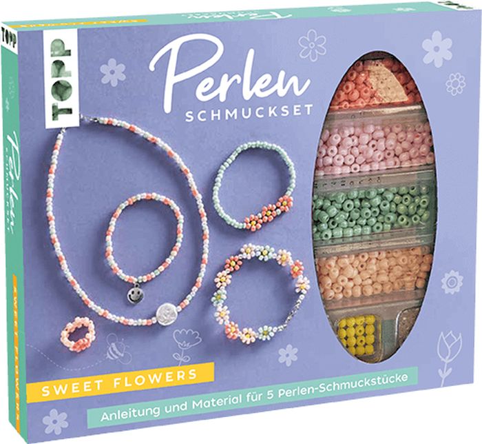 Perlen-Set - Sweet Flowers