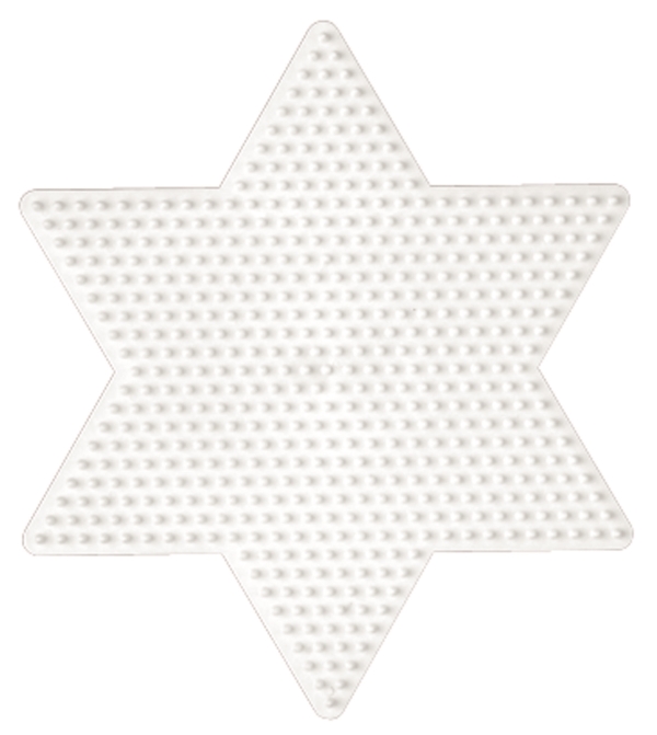 Hama Stiftplatte großer Stern, we iß (58140122)