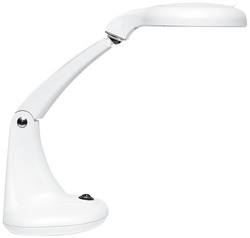 UNiLUX LED-Lupenleuchte MINI ZOOM, mit 2 Linsen, weiß UNiLUX LED-Lupenleuchte MINI ZOOM, mit 2 Linsen, weiß