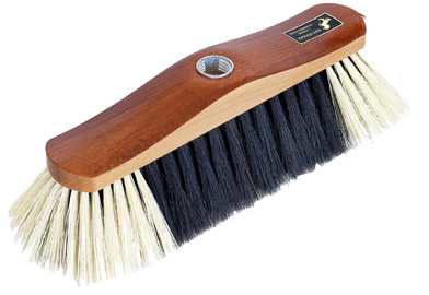 Peggy Perfect Besen, Holz braun lackiert, Breite: 280 mm