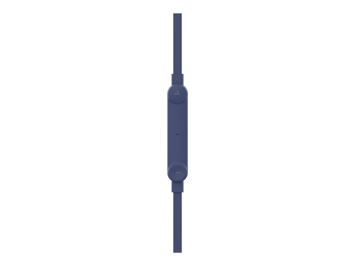 BELKIN Rockstar In Ear Kopfhörer Kabel, USB-C, blau