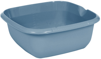 keeeper Schüssel "björk", eckig, 380 x 380 mm, nordic-blue