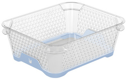 keeeper Stapelkörbchen "jonas", DIN A6, PP, nordic-blue