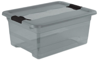 keeeper Aufbewahrungsbox "cornelia", 12 Liter, crystal-grey