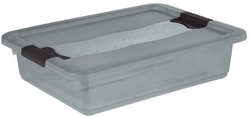 keeeper Aufbewahrungsbox "cornelia", 28 Liter, crystal-grey