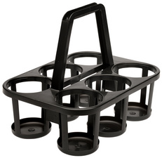 keeeper Flaschenträger "paco", 6-fach, graphite