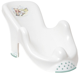 keeeper kids Anatomischer Babybadesitz "leon winnie", weiß