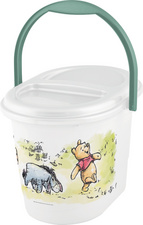 keeeper kids Windeleimer "karol winnie", mit Deckel, weiß