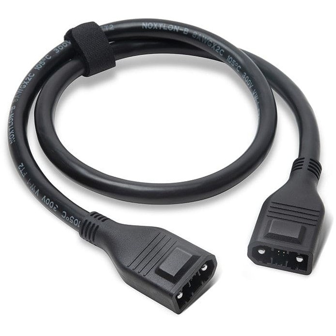 ECOFLOW Kabel für externe Batterie, für EcoFlow DELTA Max (schwarz, 1 Meter)