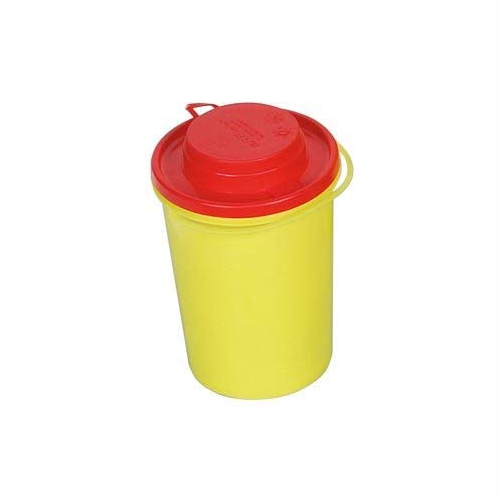 Kanülen-Entsorgungsbox | 0,6 Liter sichere Entsorgen von Kanülen, Spritzen, Skalpellklingen sowie weiteren spitzen und scharfen Gegenständen Kanülen-Entsorgungsbox | 0,6 Liter sichere Entsorgen von Kanülen, Spritzen, Skalpellklingen sowie weiteren spitzen und scharfen Gegenständen