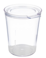 Restposten: APS Becher-Set SUPER CUP, 16-teilig, transparent