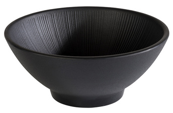 APS Schale NERO, rund, Durchmesser: 190 mm, schwarz