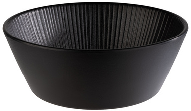 APS Schale NERO, rund, 1,2 Liter, schwarz