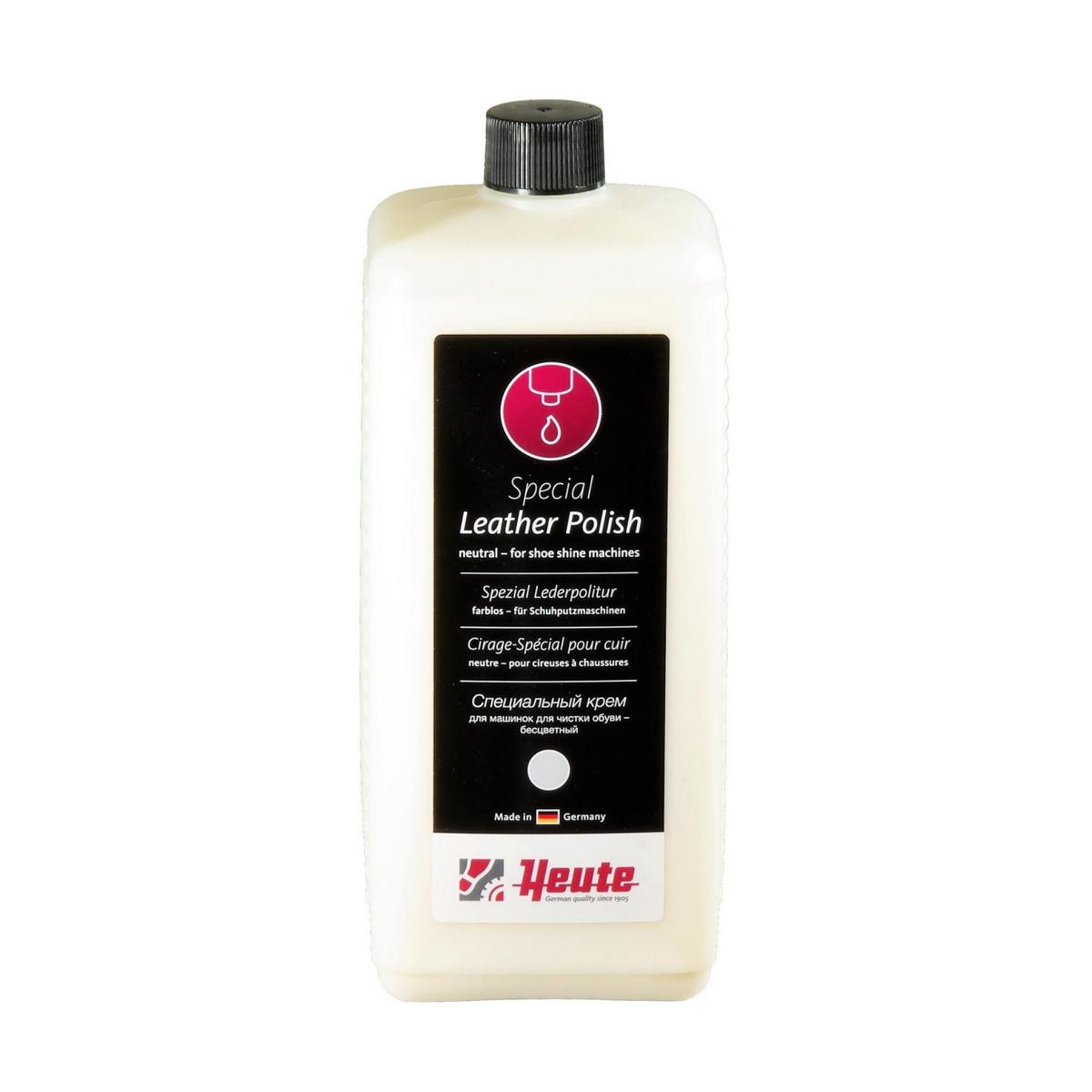 Lederpolitur farblos | 1 Liter Spezial-Schuhpolitur, farblos, zum Befüllen des Cremespenders