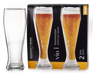 Snap by R & B Weizenbierglas "VIO", glatt, 0,66 l