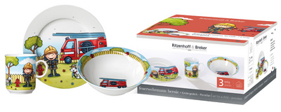 Ritzenhoff & Breker Geschirr-Set FEUERWEHRMANN BERNIE