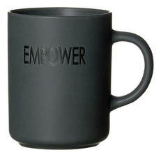 Ritzenhoff & Breker Kaffeebecher GRAU EMPOWER, 390 ml