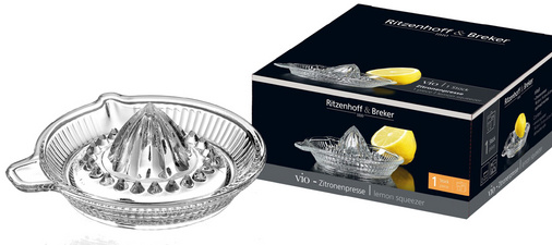 Ritzenhoff & Breker Zitronenpresse VIO, aus Glas, 50 ml