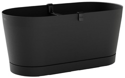 tera Blumenkasten "Vega", Breite: 400 mm, ash