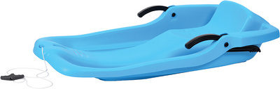 EDA Schlitten/Rennrodel, Kunststoff, 1 Person, blau