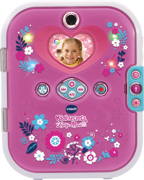 vtech® KidiSecrets Selfie Music Elektronisches Tagebuch pink