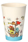 PAPSTAR Papp-Trinkbecher "Pirate Crew", 0,2 l