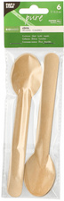 PAPSTAR Papier-Löffel "pure", Länge: 155 mm, natur