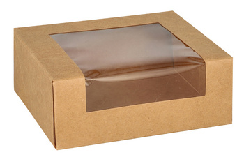 PAPSTAR Sushibox "pure", Maße: 195 x 70 x 45 mm, braun