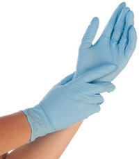 HYGOSTAR Nitril-Handschuh "SAFE PREMIUM", XL, blau