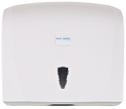 HYGOSTAR Falthandtuch-Spender INTERFOLD, weiß