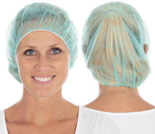 HYGONORM Baretthaube Bettina Light, 600 mm, grün