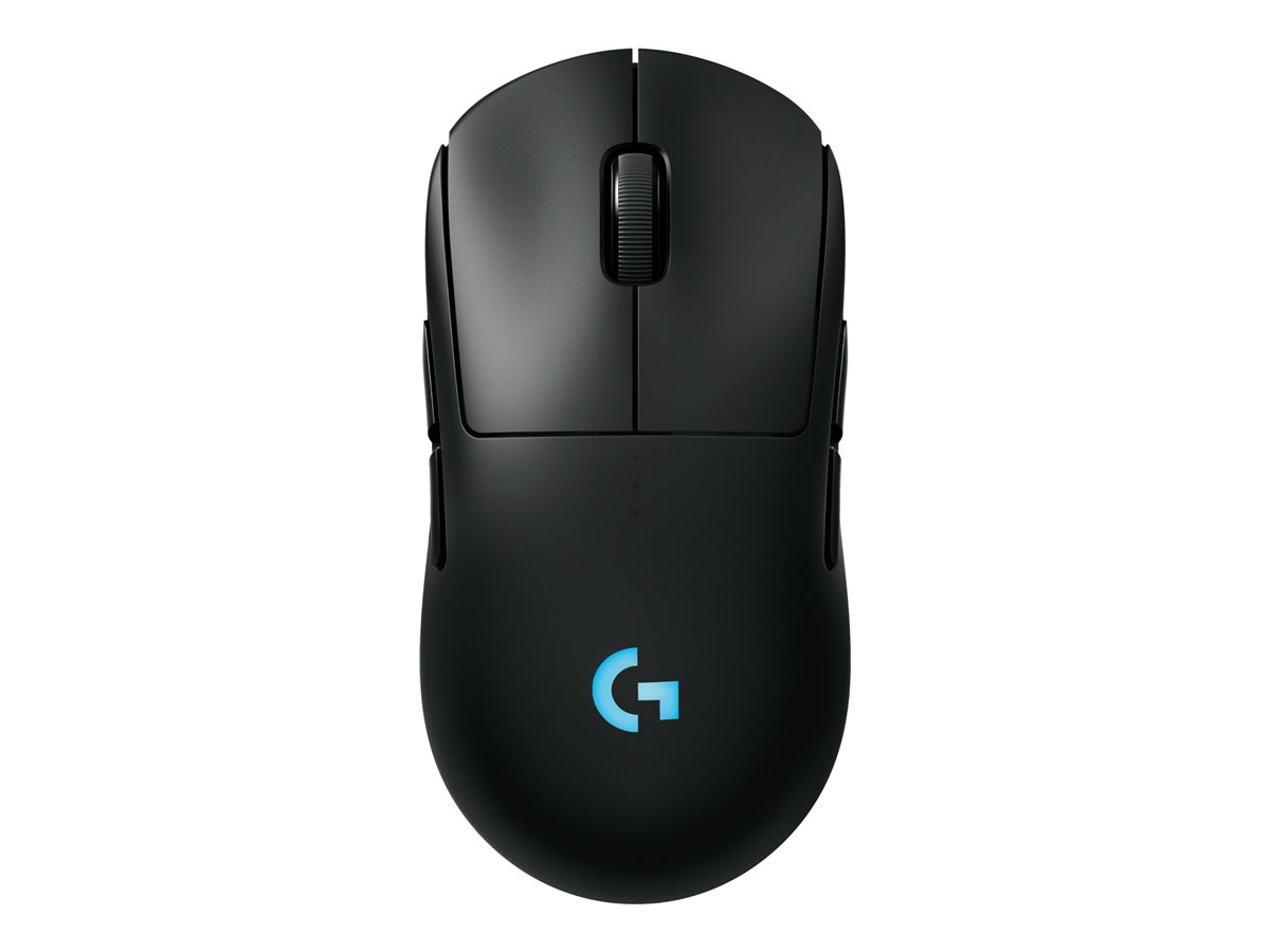 LOGITECH PRO 2 LIGHTSPEED Schwarz GamingMaus, Rechts- und Linkshändig, LIGHTSYN