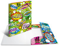 HERMA Eckspannermappe "Comics", PP, DIN A3