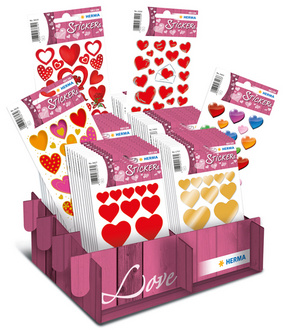 HERMA Sticker DECOR Love Klassiker, im Thekendisplay