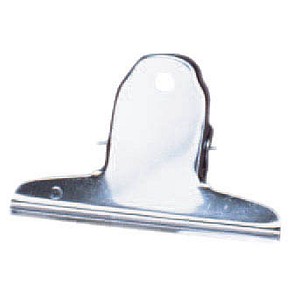10 ALCO Briefklemmer silber 7,5 cm