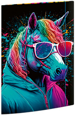 RNK Verlag Zeichnungsmappe "Neon", Karton, DIN A4