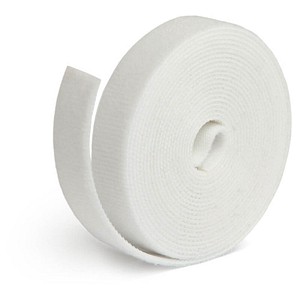 LABEL THE CABLE Klettband ROLL STRAP weiß