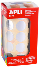 agipa APLI Kids Sticker "Rund", auf Rolle, gold