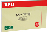 agipa Haftnotizen "CLASSIC Notes!", 125 x 75 mm, gelb