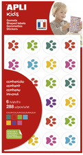APLI kids Sticker "Katzenspuren", Kleinpackung