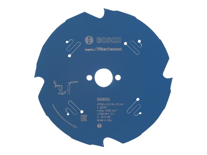 BOSCH Accessories Expert for Fiber Cement 2608644121 Kreissägeblatt 160 x 20 x 
